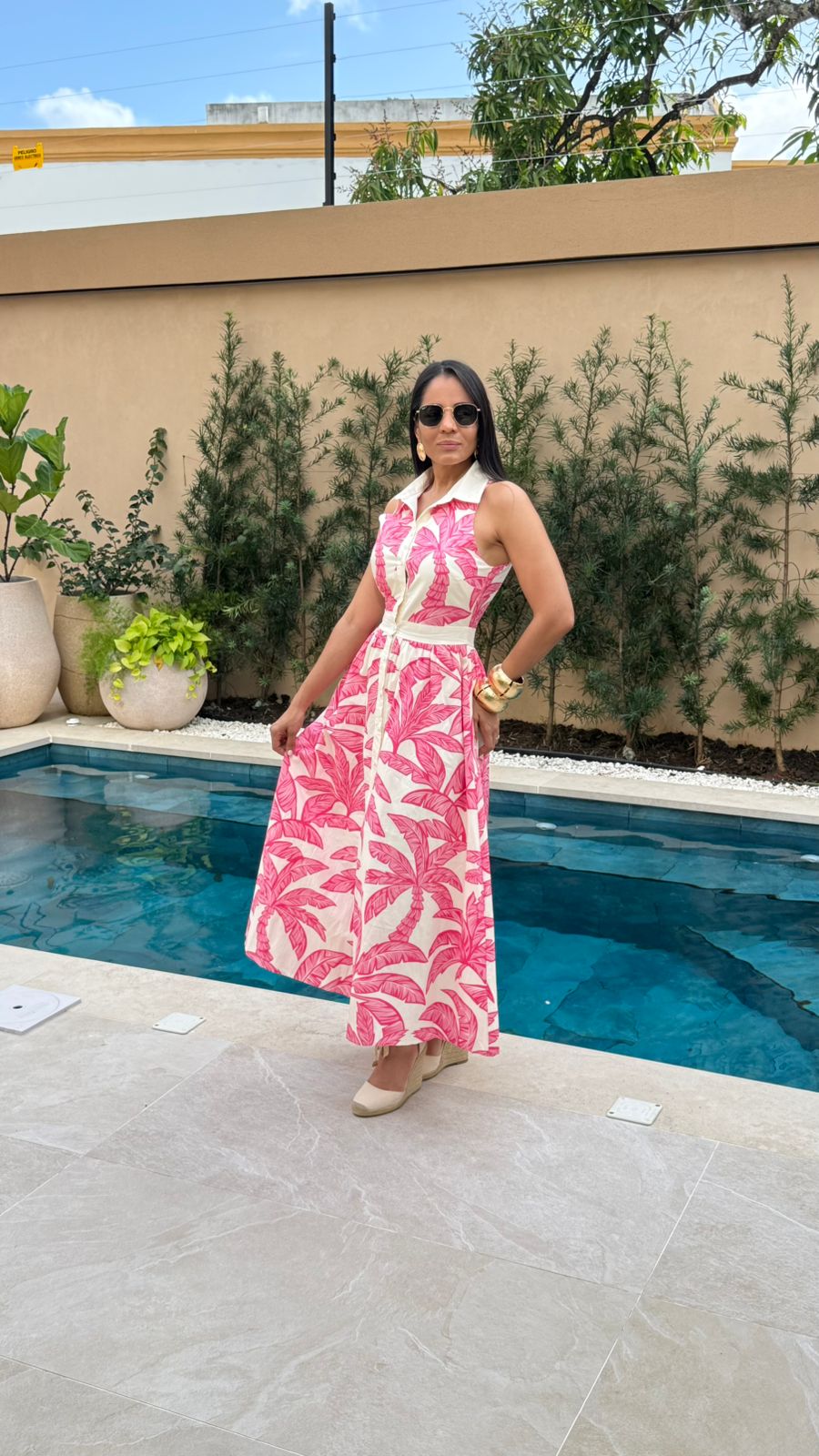 Midi Dress Floral — Prêt à Porter Santo Domingo