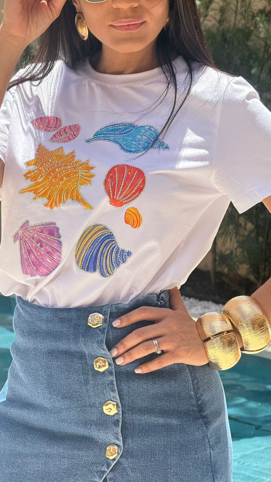 Tshirt Concha Color — Prêt à Porter Santo Domingo